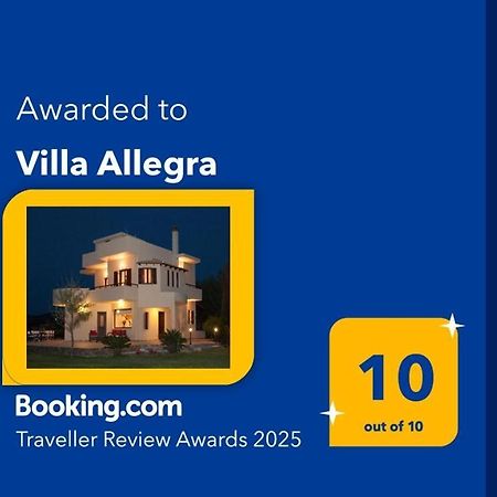 Villa Allegra Korfalonas Exteriör bild